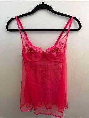 Like New! Lace and Mesh Babydoll